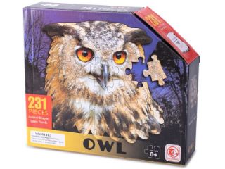 Obrázek z Puzzle sova 46x44cm 231 dílků 